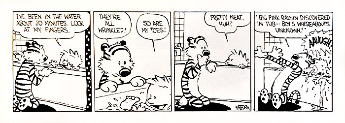 big pink raisin discovered in tub