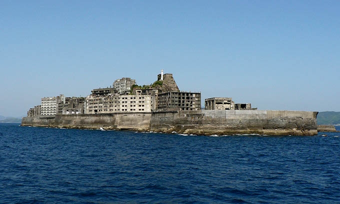 hashima eiland voor nagasaki