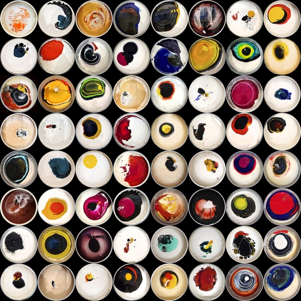 serie verfblikken 1-2-3-5 8x8