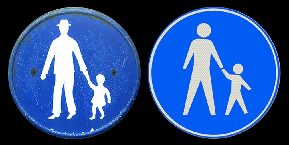 voetgangersborden nederland